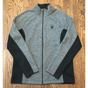 Spyder Constant Full Zip Sweater Mens Large Ski